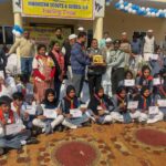 मून चिल्ड्रन एकेडमी में हिंदुस्तान स्काउट एंड गाइड कैंप का हुआ भव्य समापन