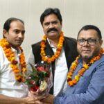 भाजपा अल्पसंख्यक मोर्चा जिलाध्यक्ष राहुल अहमद ने पदाधिकारियों के आवास पर मुलाकात कर ईद की दी मुबारकबाद