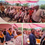 माधोपुर गांव में लगे शिविर में पहुंचे राज्य मंत्री देशराज कर्णवाल ने सुनी समस्याएं, अधिकांश का हुआ समाधान।