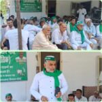मंगलोर बिजली घर के कार्यालय पर उत्तराखंड किसान मोर्चा का ज़ोरदार प्रदर्शन, एस डी ओ पर लगाया किसानों के फोन ना रिसीव करने के आरोप।
