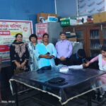 एनीमिया मुक्त भारत अभियान के तहत हीमोग्लोबिन जाँच शिविर आयोजित।
