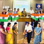दीक्षारंभ कार्यक्रम में सौरभ भूषण शर्मा ने छात्राओं को दिया शिक्षा, संस्कार और राष्ट्रसेवा का संदेश ‘एक पेड़ माँ के नाम’, ‘हर घर तिरंगा’ और ‘नशा मुक्त भारत’ अभियानों से जुड़ीं छात्राएं।