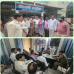वंदे मातरम’ के कथित अपमान पर मंत्री देशराज कर्णवाल पहुंचे झबरेड़ा कोतवाली, सोनिया गांधी के खिलाफ दीं ‘वंदे मातरम’ के कथित अपमान पर दी तहरीर।