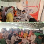 मंगलौर गुड़ मंडी में श्रमिकों को सरकार का लाभ,700 श्रमिकों को बांटी गई सुरक्षा व शिक्षण किट।