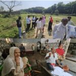 रुड़की भंगेड़ी गांव में बेशकीमती जमीन पर कब्जे को लेकर दो पक्षों में टकराव, कमिश्नरी कोर्ट में मामला विचाराधीन होने के बावजूद दिन के उजाले में गड़े पिलर